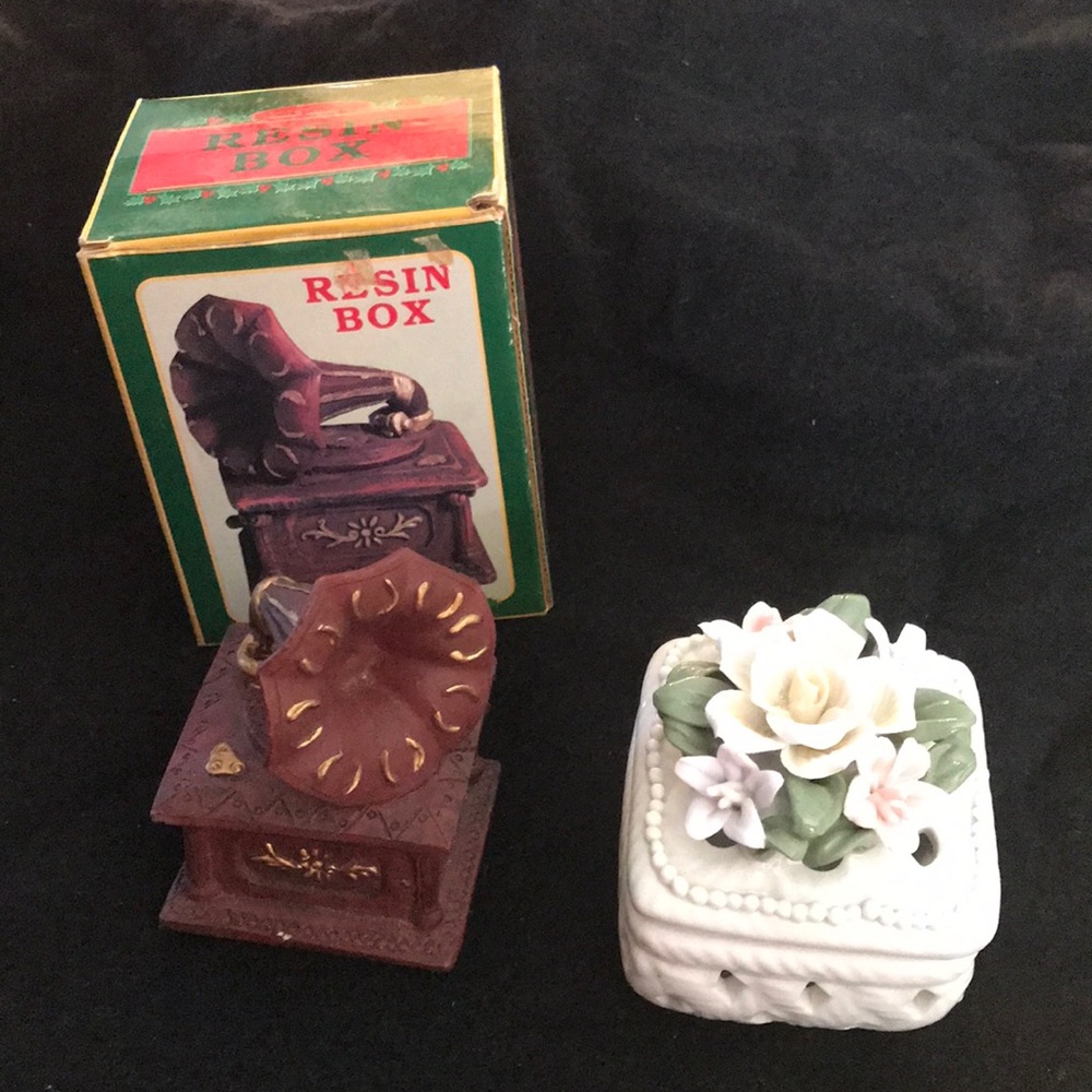 Vintage Trinket Boxes